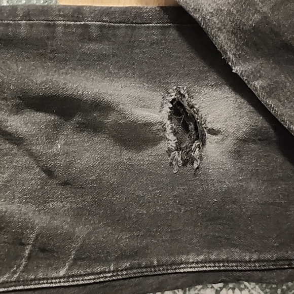 🔴 🔚🔜 SALE Volcom Silver Modern Straight Distressed Jeans - Picture 3 of 11